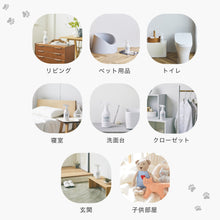 画像をギャラリービューアに読み込む, 気になるニオイを元から除菌消臭<br>QAIS-clear-